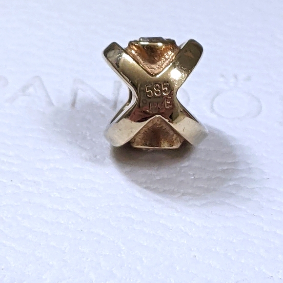 Rare Pandora 14k Eye Charm - Picture 2 of 6
